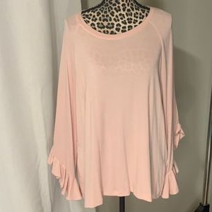 Banana republic pale pink top